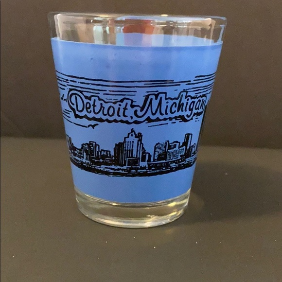 Detroit Souvenir Shot Glass